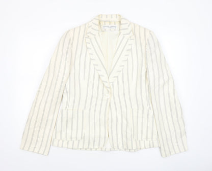 Womens UK Size 14 Sticky Fingers Regular Ivory Blazer