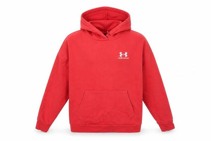 Boys UK Size S Under armour Red Pullover Hoodie