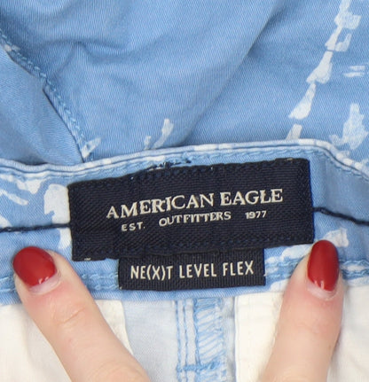 Mens UK Size 28 American Eagle Regular Fit Chino Shorts