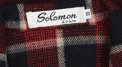 Womens UK Size 12 Solomon Red Classic