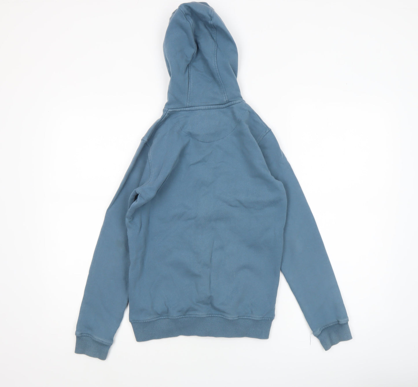 Boys UK Size 10-11 Years Lyle & Scott Blue Full Zip Hoodie