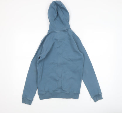 Boys UK Size 10-11 Years Lyle & Scott Blue Full Zip Hoodie