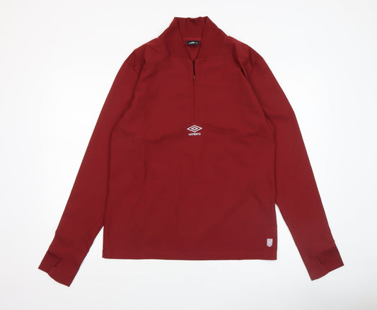Mens UK Size M Umbro Red FootballGym & TrainingRunning & Jogging Casual