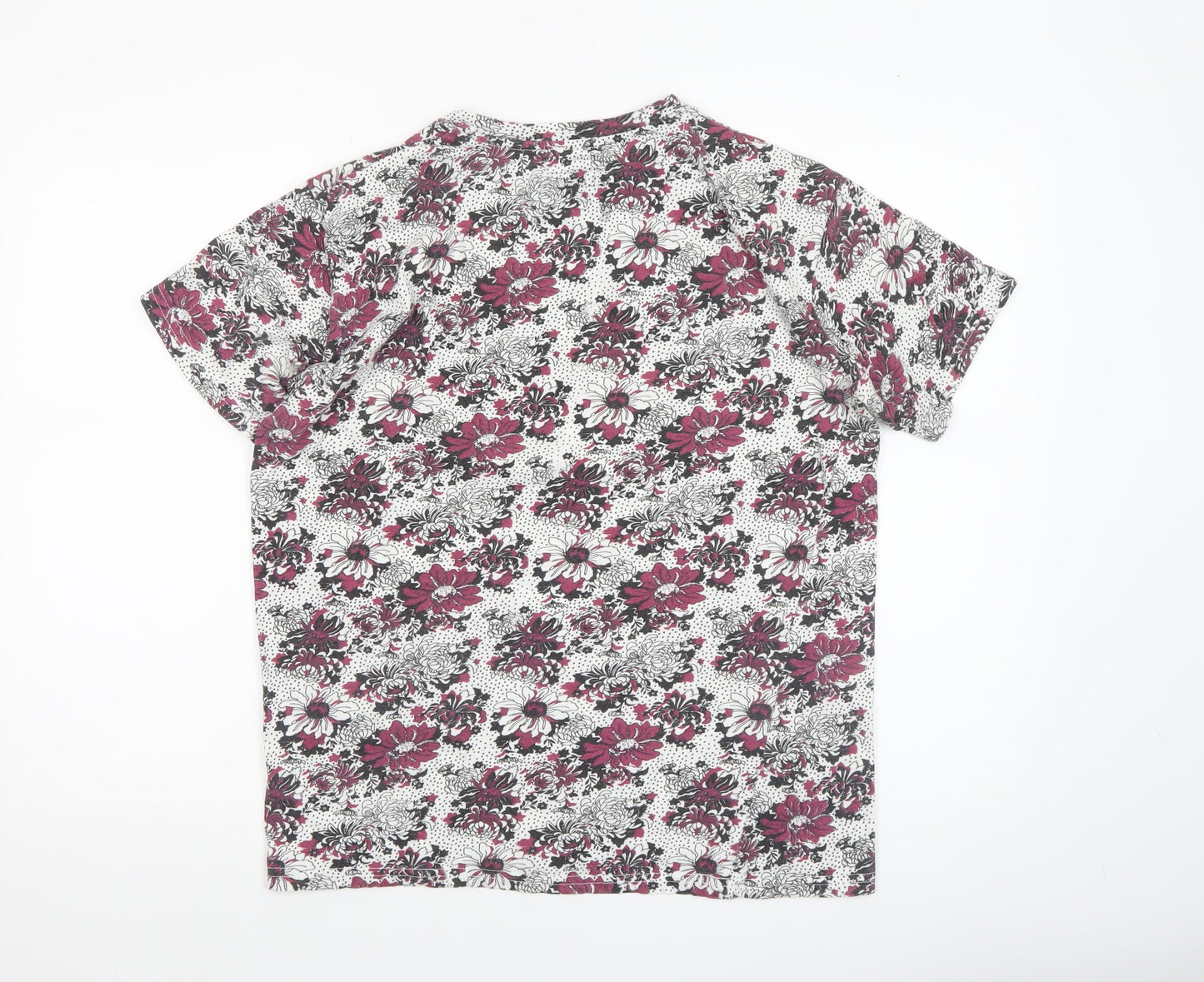 Womens UK Size 12 Pull&Bear Multicoloured Basic T-Shirt
