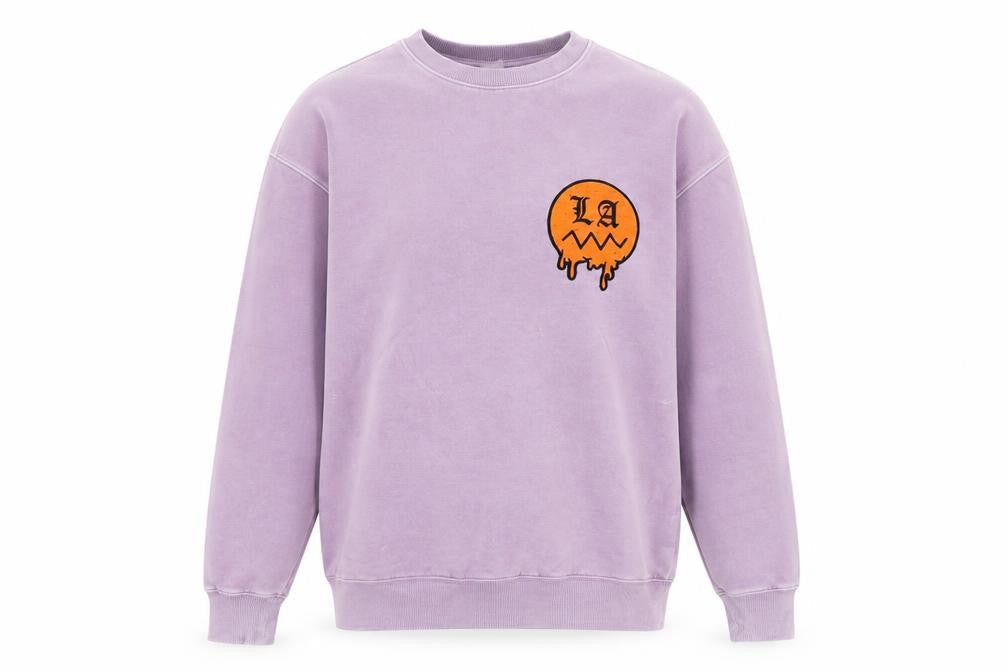 Mens UK Size S H&M Purple Pullover Sweatshirt
