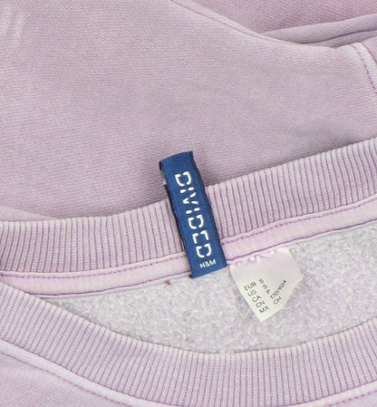 Mens UK Size S H&M Purple Pullover Sweatshirt