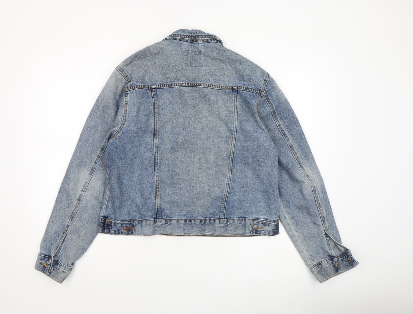 Womens UK Size 16 Denim Co. Blue Basic Jacket