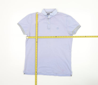 Mens UK Size M Massimo Dutti Cotton Polo Shirt