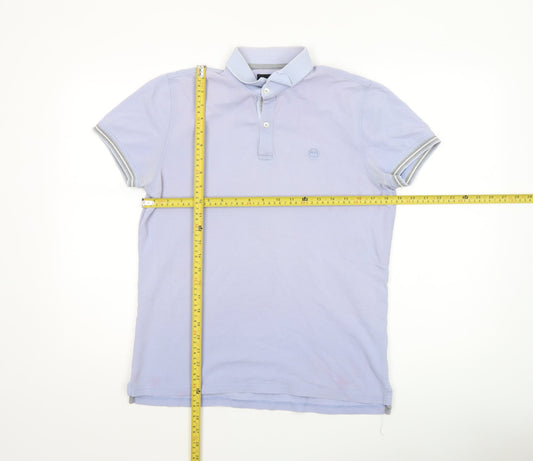 Mens UK Size M Massimo Dutti Cotton Polo Shirt