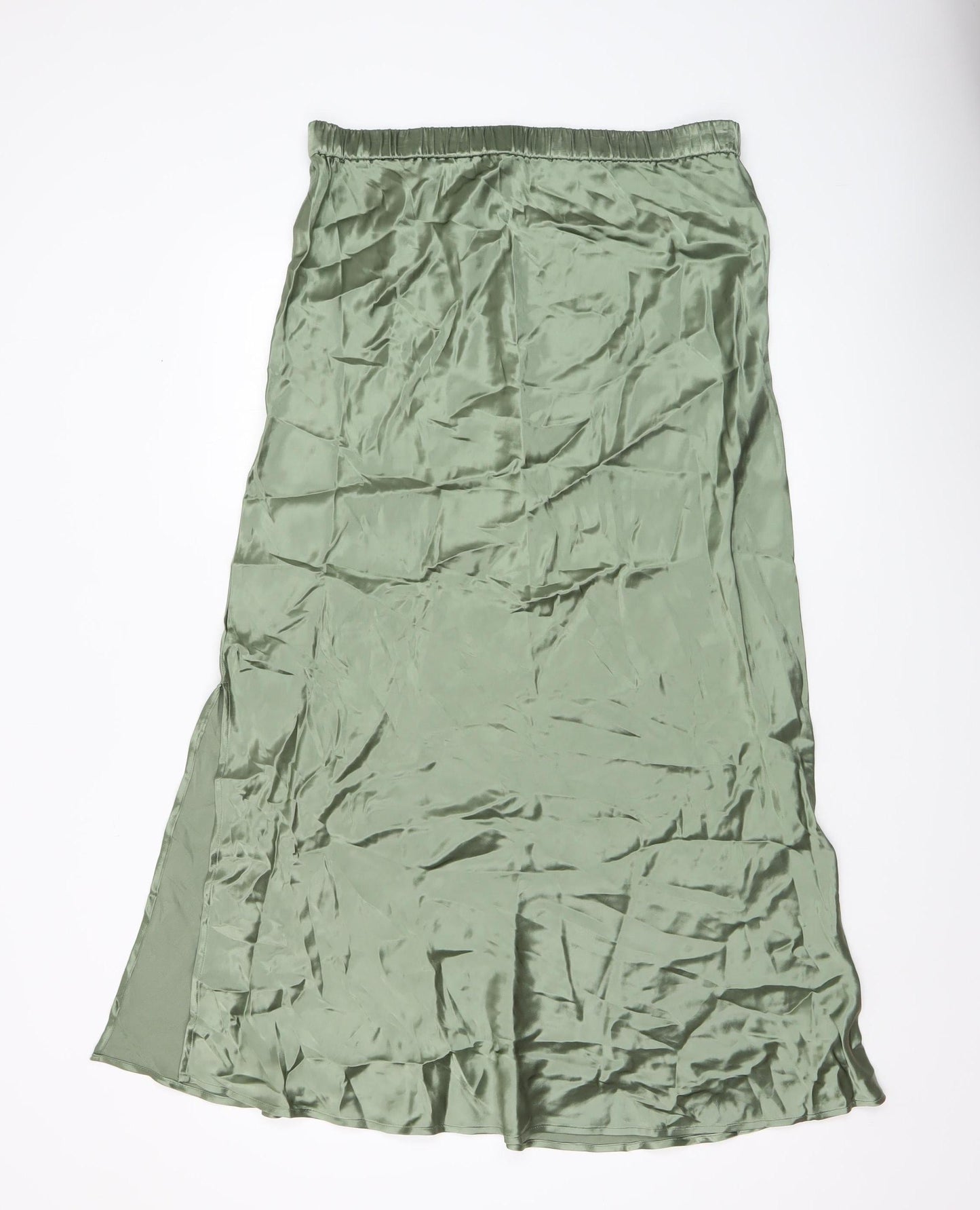 Womens UK Size XL Sinead Keary The Label Straight & Pencil Satin Skirt