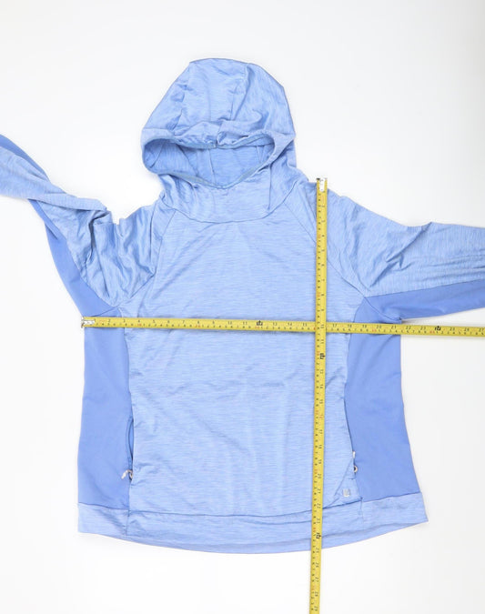 Womens UK Size L Dunnes Stores Blue Pullover Hoodie