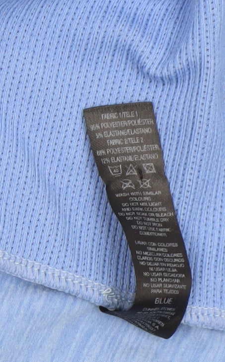 Womens UK Size L Dunnes Stores Blue Pullover Hoodie