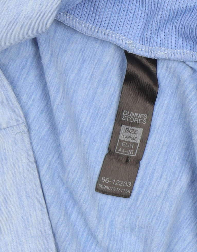 Womens UK Size L Dunnes Stores Blue Pullover Hoodie