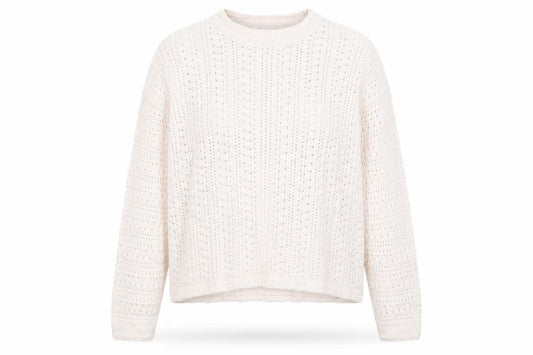 Womens UK Size XL Gallery Ivory Pullover Jumper