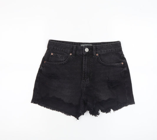 Womens UK Size 6 Primark Regular Fit Cut-Off Shorts