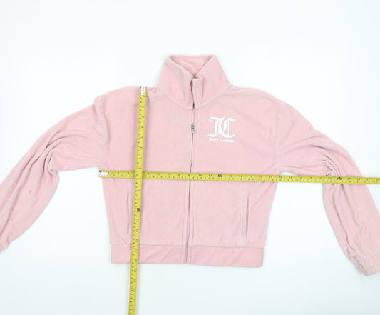 Girls UK Size 12-13 Years Juicy Couture Pink Track Jacket