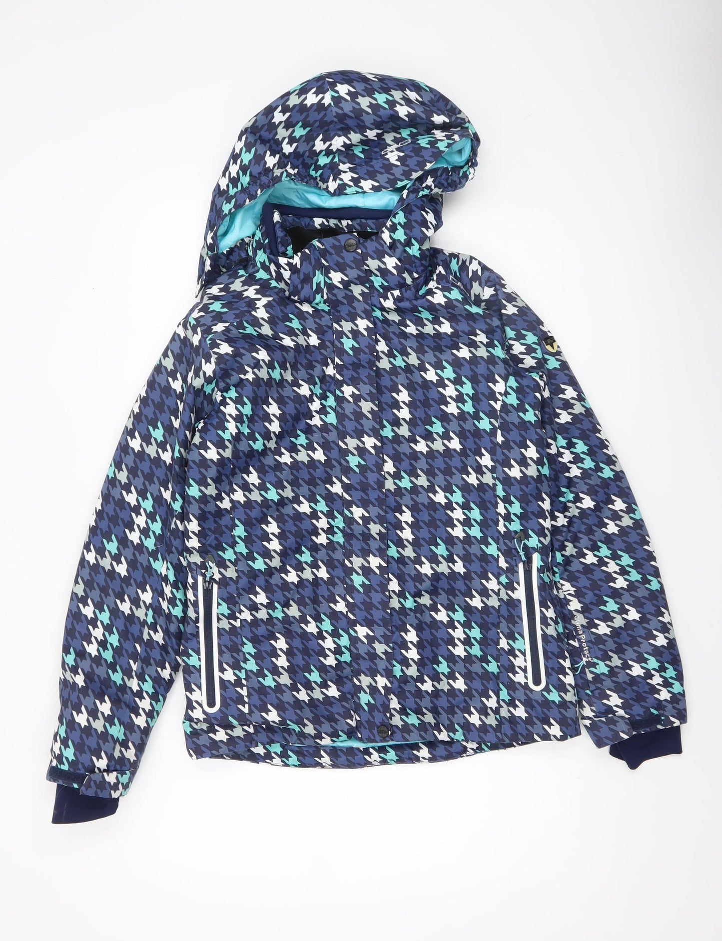 Boys UK Size 14 Years CMP Blue Ski Jacket