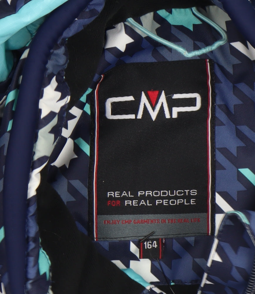 Boys UK Size 14 Years CMP Blue Ski Jacket