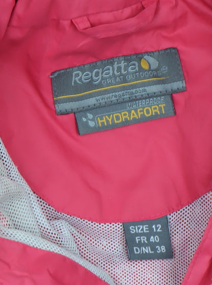 Womens UK Size 12 Regatta Pink Rain Coat