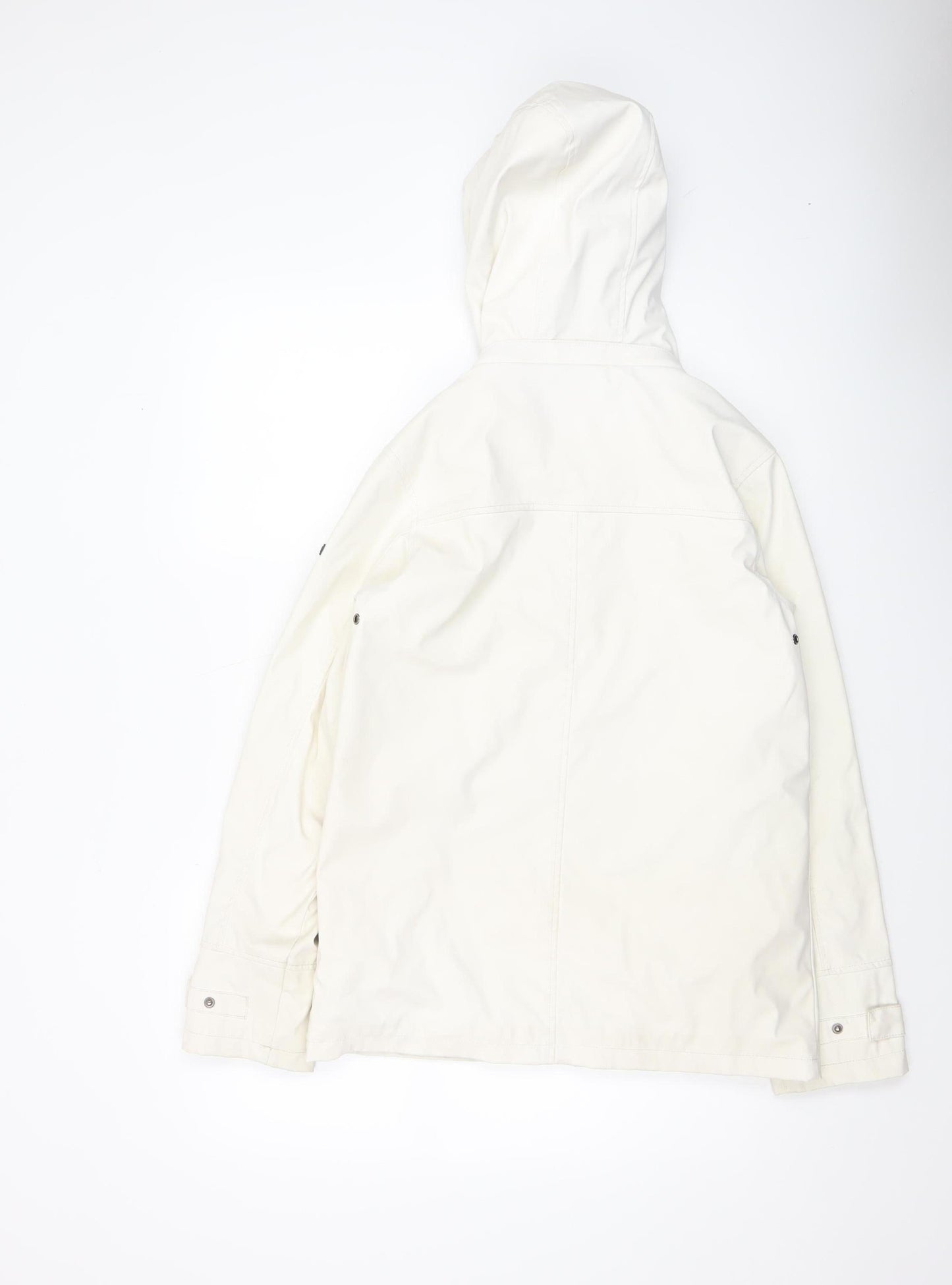 Womens UK Size 8 Batela White Rain Coat