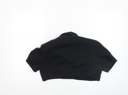 Womens UK Size 10 PRETTYLITTLETHING Regular Black Blazer