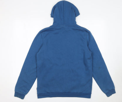 Boys UK Size 15-16 Years PUMA Blue Pullover Hoodie