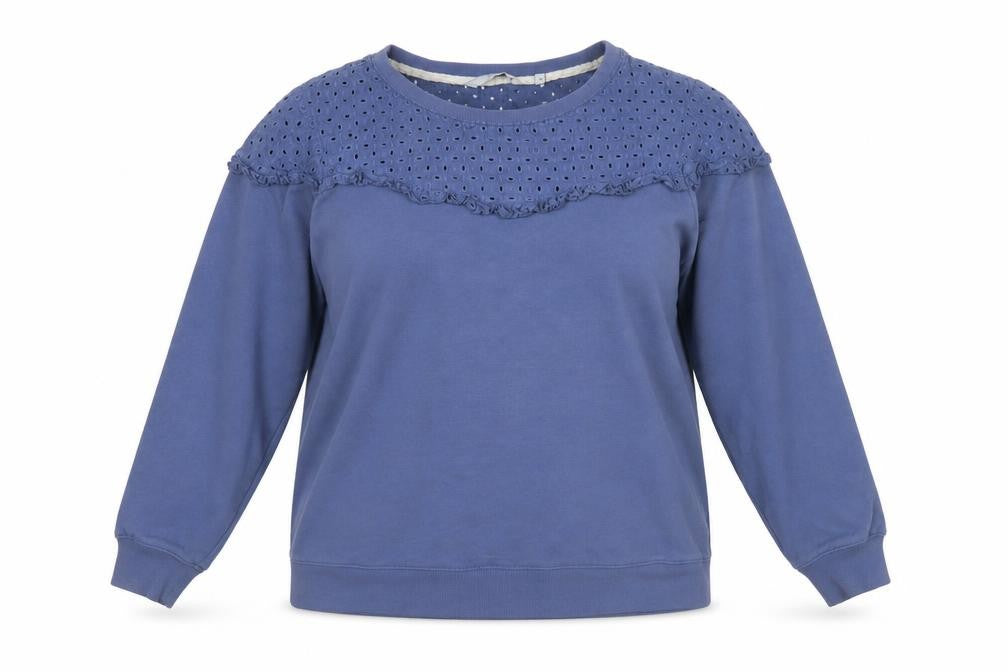 Womens UK Size 22 NEXT Blue Pullover Sweatshirt