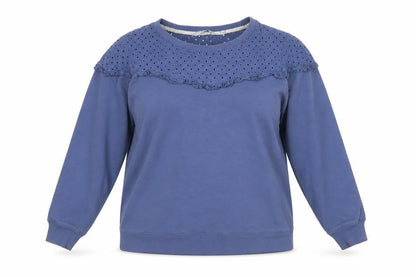 Womens UK Size 22 NEXT Blue Pullover Sweatshirt