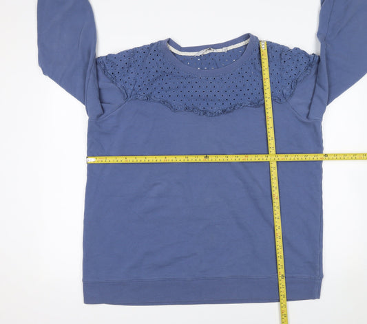 Womens UK Size 22 NEXT Blue Pullover Sweatshirt