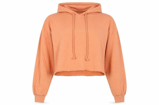 Womens UK Size 8 COLLUSION Orange Pullover Hoodie