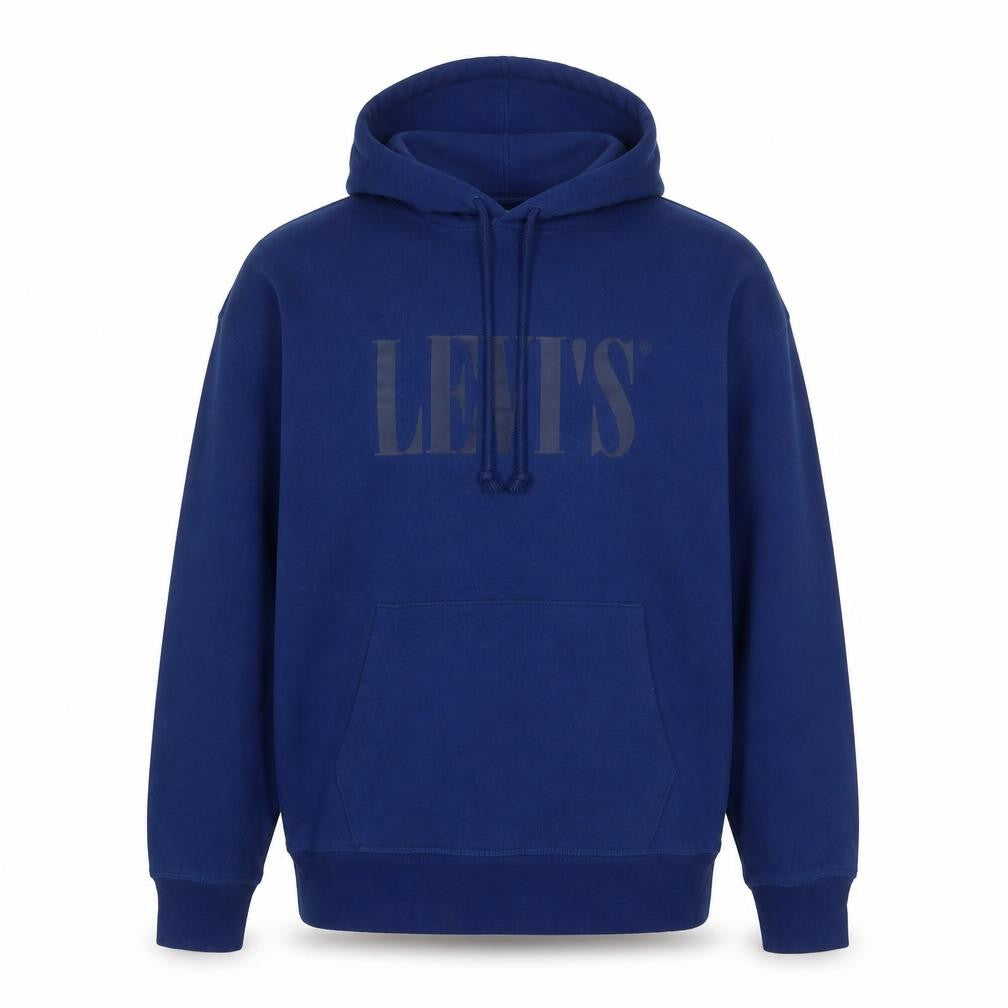 Mens UK Size S Levi's Blue Pullover Hoodie