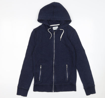 Womens UK Size XS NEXT Blue Full Zip Hoodie