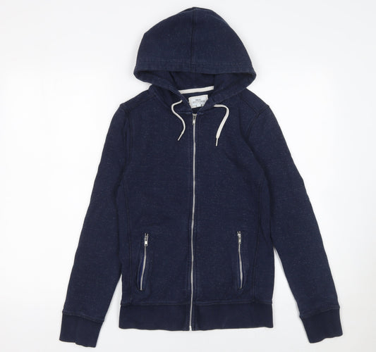 Womens UK Size XS NEXT Blue Full Zip Hoodie