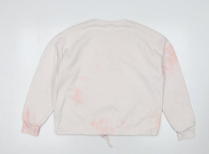 Womens UK Size XS Dunnes Beige Pullover Sweatshirt
