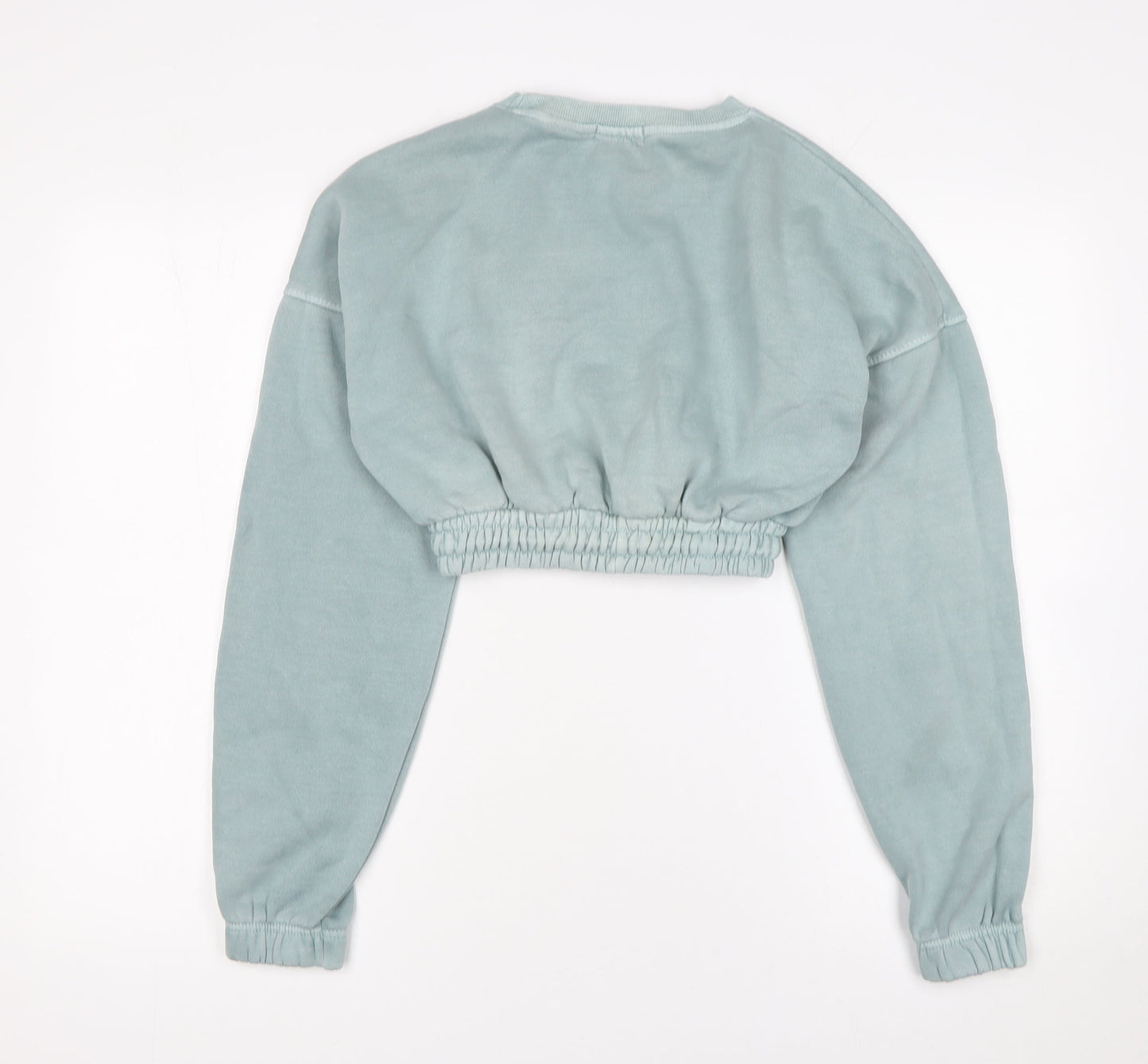 Womens UK Size 4 PRETTYLITTLETHING Blue Pullover Sweatshirt
