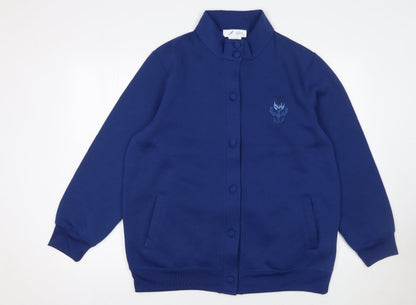 Womens UK Size 20 Jenny-Lee Blue Cardigan Sweatshirt
