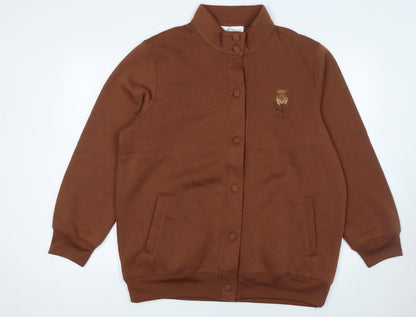 Womens UK Size 20 Jenny-Lee Brown Cardigan Sweatshirt