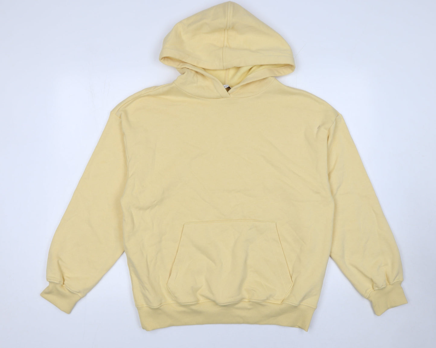 Womens UK Size S Marks and Spencer Yellow Pullover Hoodie