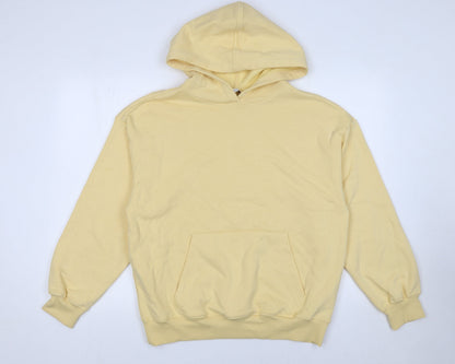 Womens UK Size S Marks and Spencer Yellow Pullover Hoodie