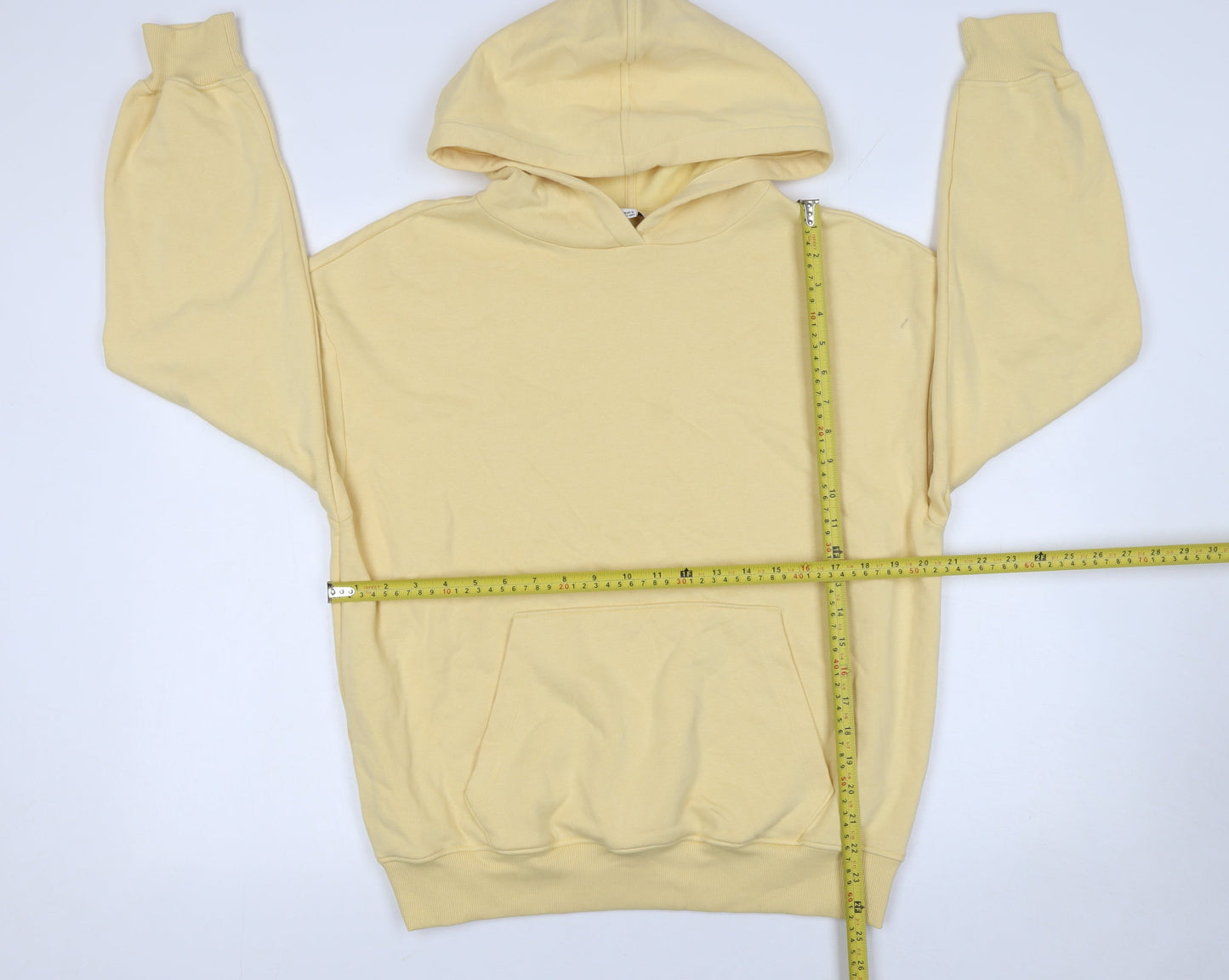 Womens UK Size S Marks and Spencer Yellow Pullover Hoodie