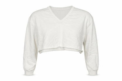 Womens UK Size M ASOS DESIGN Ivory Pullover Sweatshirt