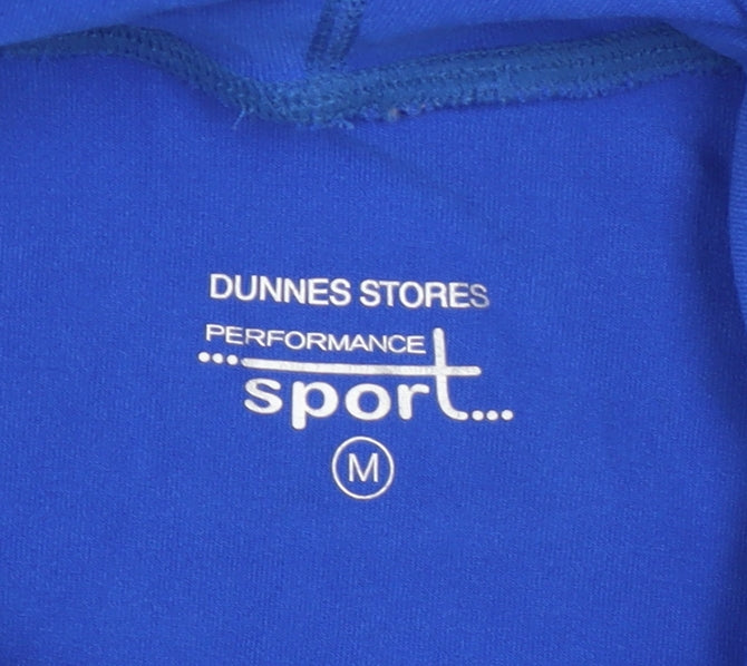 Mens UK Size M Dunnes Stores Blue Pullover Hoodie