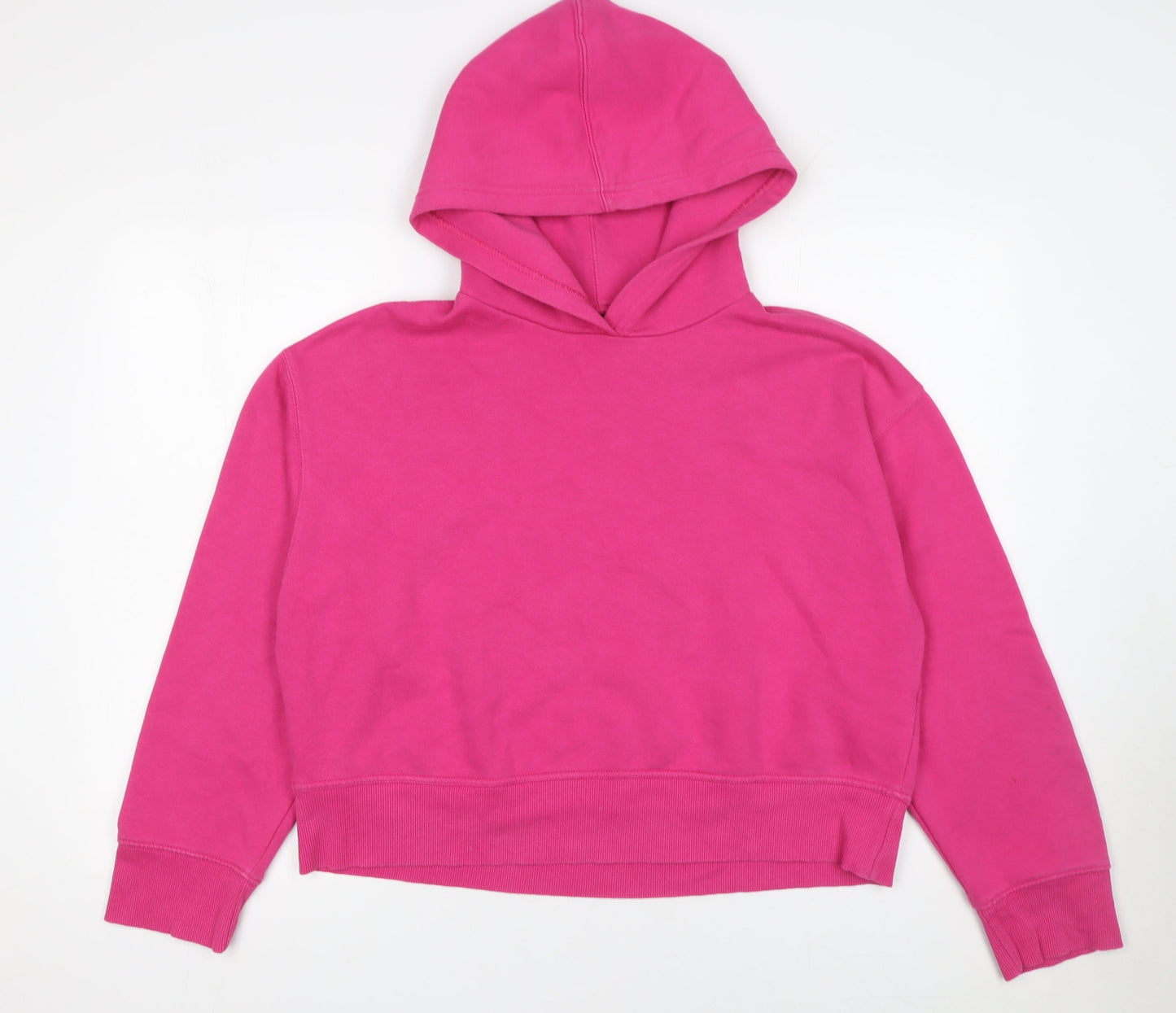 Womens UK Size L Zara Pink Pullover Hoodie