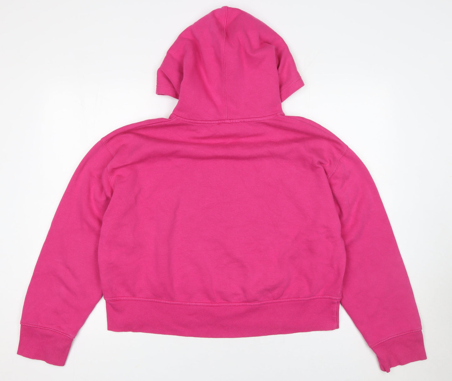 Womens UK Size L Zara Pink Pullover Hoodie