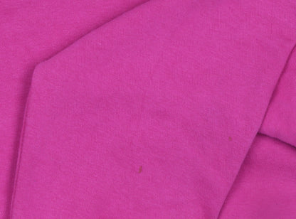 Womens UK Size L Zara Pink Pullover Hoodie