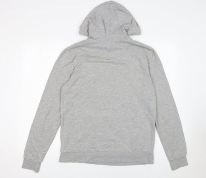 Mens UK Size S Topman Grey Pullover Hoodie