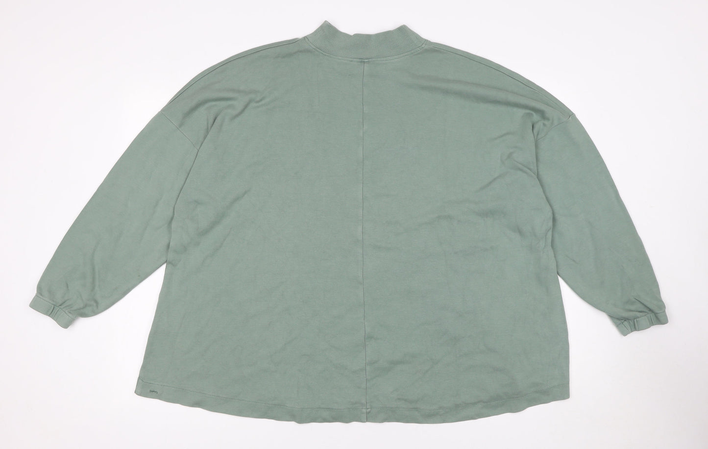 Womens UK Size 10 ASOS Design Green Pullover Sweatshirt