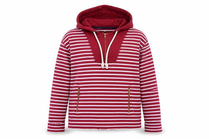 Womens UK Size 8 NEXT Red Pullover Hoodie