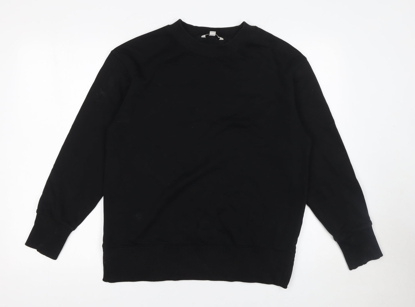 Womens UK Size S NEXT Black Pullover Sweatshirt