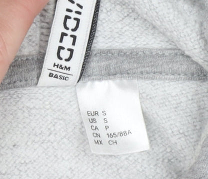 Womens UK Size S Marks and Spencer Grey Pullover Hoodie